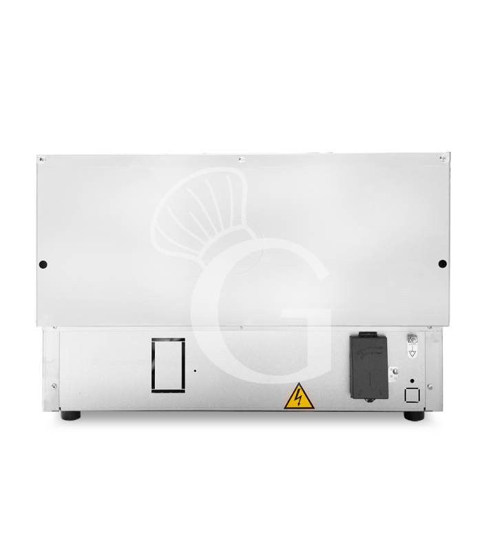 Profi Elektro-Fritteuse mit 2 Becken (2 x 10 Liter), Tischgerät, Leistung 15 kW – dreiphasig