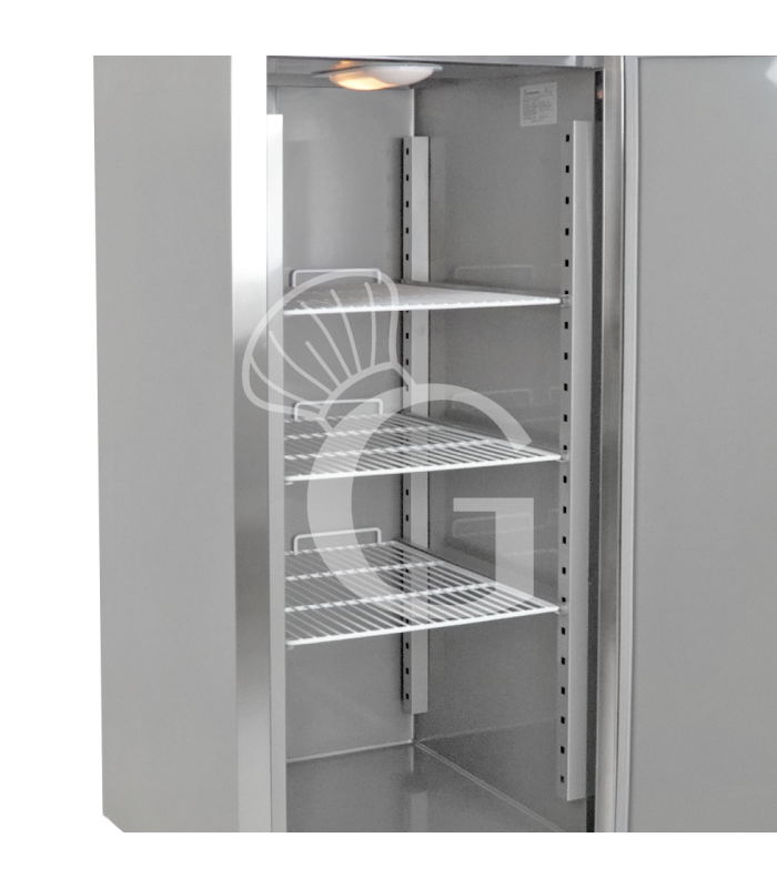 copy of Armadio refrigerato ventilato TN - porta in vetro - capacità 650 LT - tropicalizzato