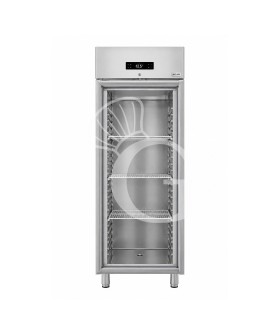 Tiefkühlschrank (700 L), Umluftkühlung, Glastür, -18°C/-22°C, Energieklasse D