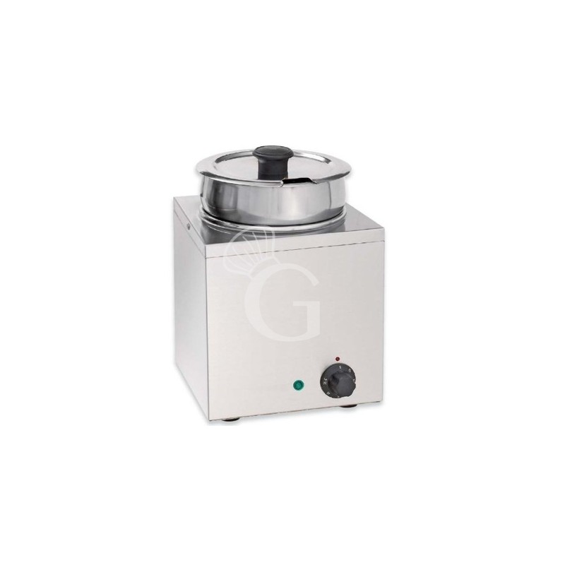 Bain-Marie Hot-Pot, elektrisch, für Schokolade, 1 Einsatztopf  (3,5 Liter), B 210 mm x T 210 mm x H 320 mm