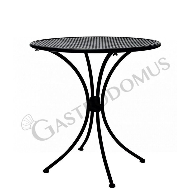 Metall - Tisch, lackiert , für den Außenbereich, Ø 600 mm