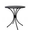 Metall - Tisch, rund, lackiert , für den Außenbereich, Ø 600 mm
