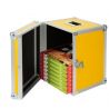 Pizza-Transportbox, Thermobox, harter Zellkunststoff, B 490 mm x T 450 mm x H 420 mm