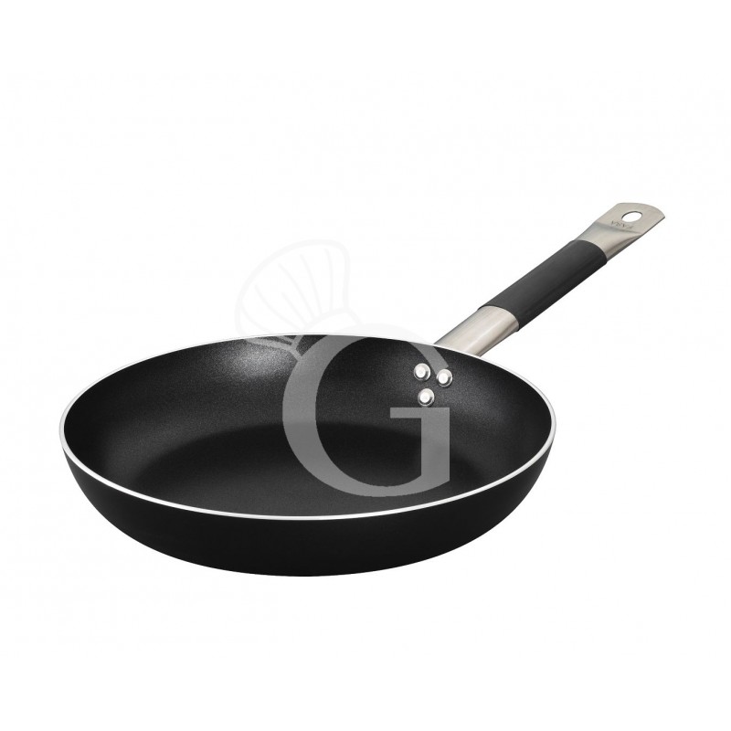 Aluminiumpfanne, Antihaftbeschichtung, Induktionsboden, Ø 280 mm, H 50 mm