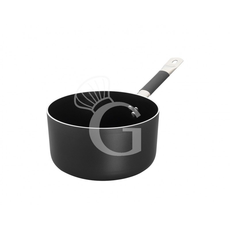 Stielkasserolle / Stieltopf (5,6 Liter), hoch, Aluminium, Antihaftbeschichtung, Induktionsboden, Ø 240 mm, H 140 mm