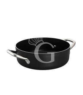 Kasserolle – Aluminium – Antihaftbeschichtung – Induktion – Durchmesser 20 cm – Höhe 7 cm