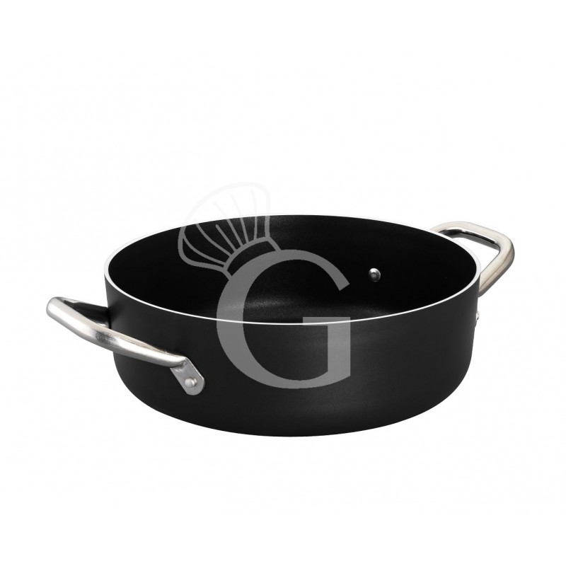 Kasserolle – Aluminium – Antihaftbeschichtung – Induktion – Durchmesser 20 cm – Höhe 7 cm Kasserolle – Aluminium – Antihaftbeschichtung – Induktion – Durchmesser 20 cm – Höhe 7 cm