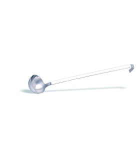 Saucenlöffel / Schöpflöffel mit beidseitigem Ausguss, Ø 65 mm, Grifflänge 310 mm