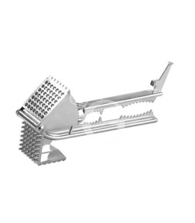 Knoblauchpresse – Edelstahl – B 20 cm x H 9 cm x T 4 cm