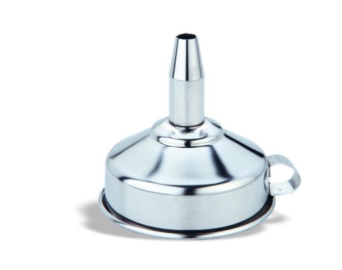 Trichter mit herausnehmbaren Siebeinsatz, Ø 130 mm, H 120 mm