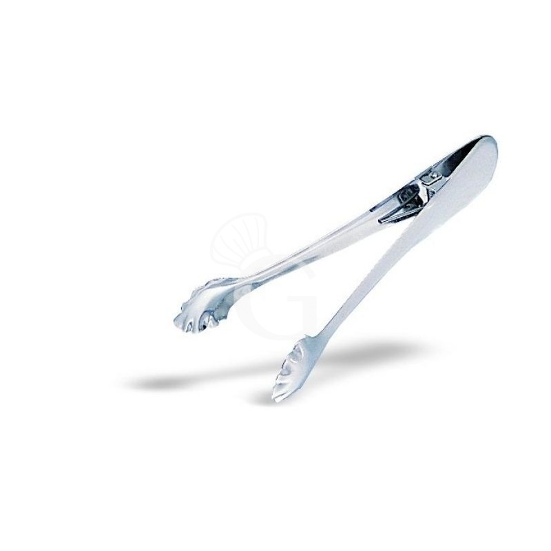 Eiswürfelzange, Edelstahl, L 185 mm