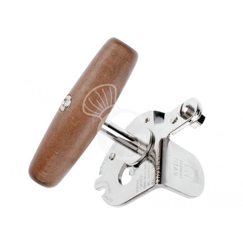 Dosenöffner, manuell,  Edelstahl