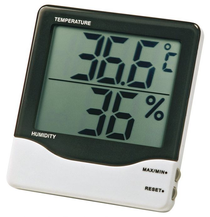 Thermo-Hygrometer, tragbar, -10°C/+60°C