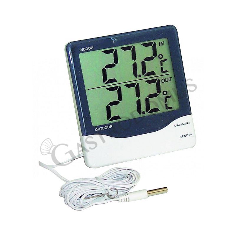 Digitales Thermometer – Doppelanzeige – zwei Temperaturen