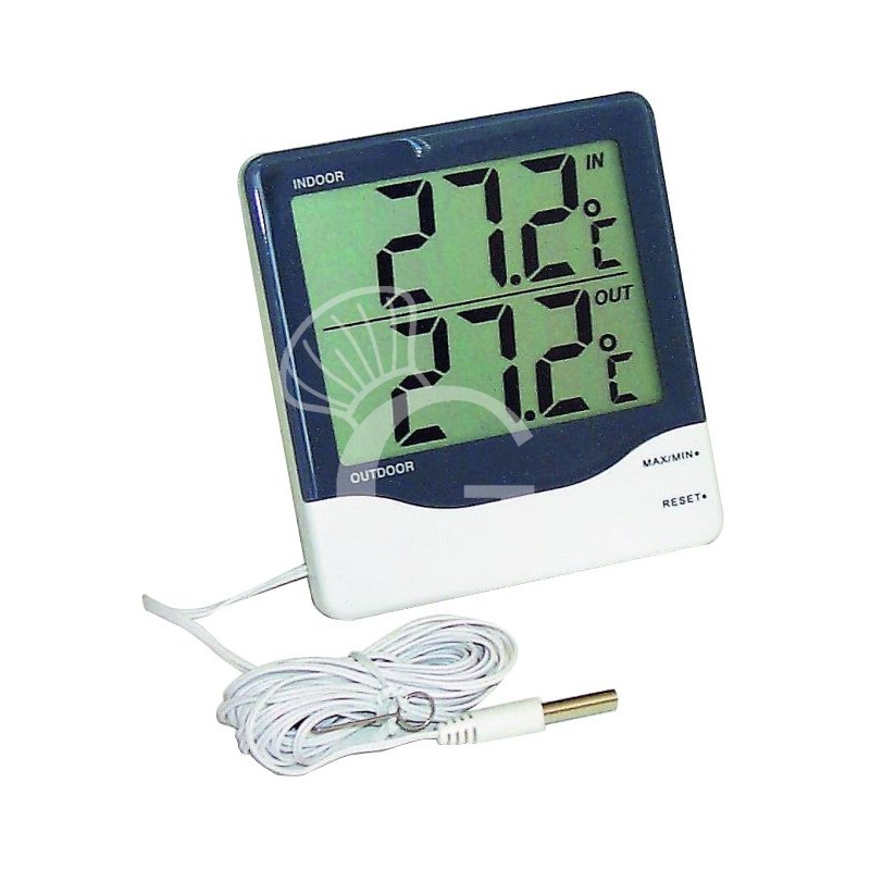 Digitales Thermometer – Doppelanzeige – zwei Temperaturen