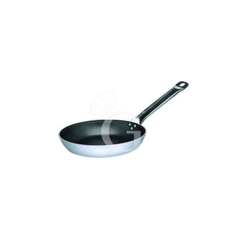 Crêpepfanne, Antihaftbeschichtung, Eisengriff, Ø 220 mm, H 25 mm, Stärke 4 mm
