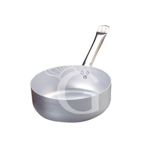 Stielkasserolle / Stieltopf (6,4 Liter), niedrig, Aluminium, Induktionsboden, Ø 280 mm, H 95 mm