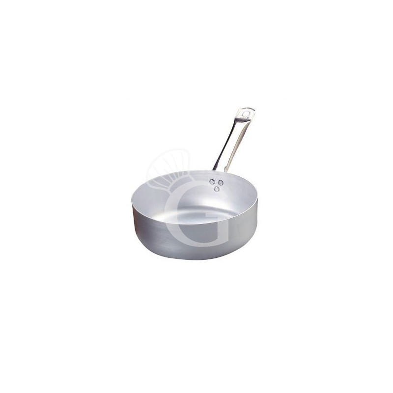 Stielkasserolle / Stieltopf (6,4 Liter), niedrig, Aluminium, Induktionsboden, Ø 280 mm, H 95 mm Stielkasserolle / Stieltopf (6,4 Liter), niedrig, Aluminium, Induktionsboden, Ø 280 mm, H 95 mm