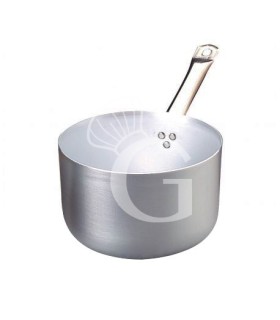 Stielkasserolle / Stieltopf (5,6 Liter), hoch,  Aluminium, Induktionsboden, Ø 240 mm, H 140 mm