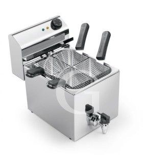 Elektro-Nudelkocher, Tischgerät, 1 Becken (6 Liter), B 270 mm x T 420 mm x H 360 mm