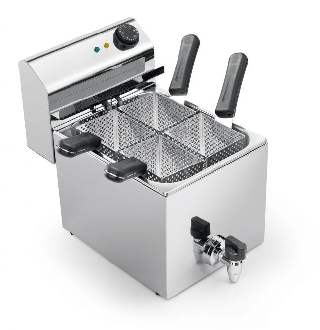 Elektro-Nudelkocher, Tischgerät, 1 Becken (6 Liter), B 270 mm x T 420 mm x H 360 mm