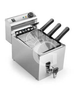 Elektro-Nudelkocher, Tischgerät, 1 Becken (8 Liter), B 270 mm x T 525 mm x H 360 mm, 6000 Watt