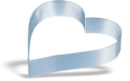 Ausstecher Herz, B 180 mm x H 45 mm