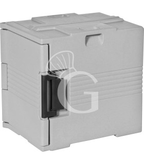 Thermo-Transportbehälter für GN Behälter, Frontlader, B 465 mm x T 610 mm x H 650 mm