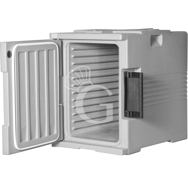 Thermo-Transportbehälter für GN Behälter, Frontlader, B 465 mm x T 610 mm x H 650 mm
