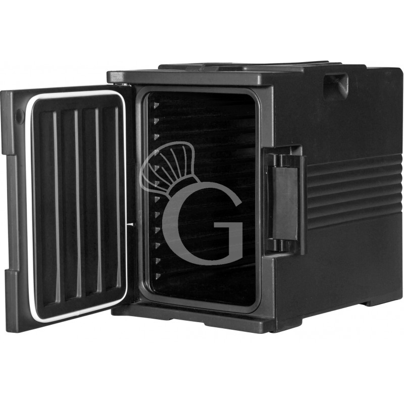 Thermo-Transportbehälter für GN Behälter, Frontlader, B 465 mm x T 610 mm x H 650 mm