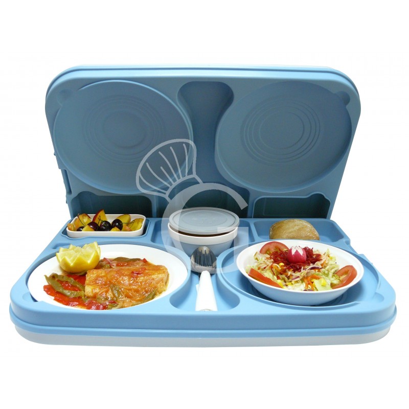 Menü Thermobox / Dinnerbox, Polypropylen, B 530 mm x T 370 mm x H 110 mm