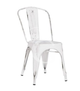 Metallstuhl "PIPER", Vintage-Stil