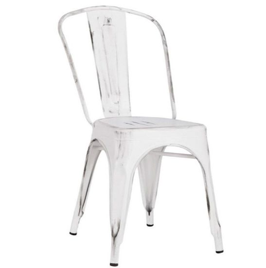 Metallstuhl "PIPER", Vintage-Stil