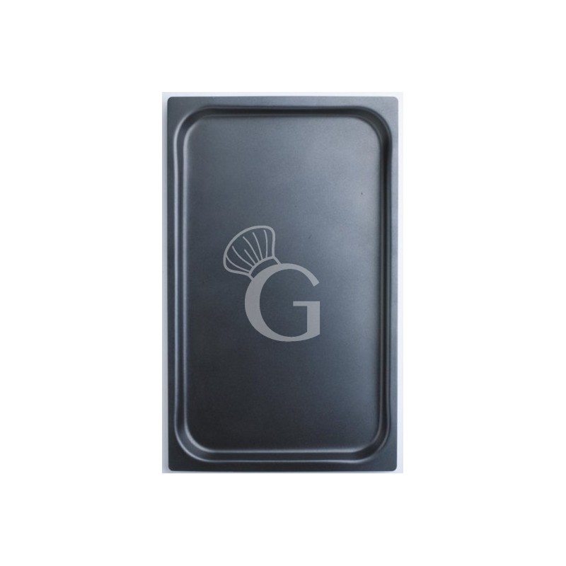 Backblech/Pizzablech GN2/3 aus Aluminium mit Antihaftbeschichtung, B 353 mm x T 325 mm x H 65 mm Backblech/Pizzablech GN2/3 aus Aluminium mit Antihaftbeschichtung, B 353 mm x T 325 mm x H 65 mm