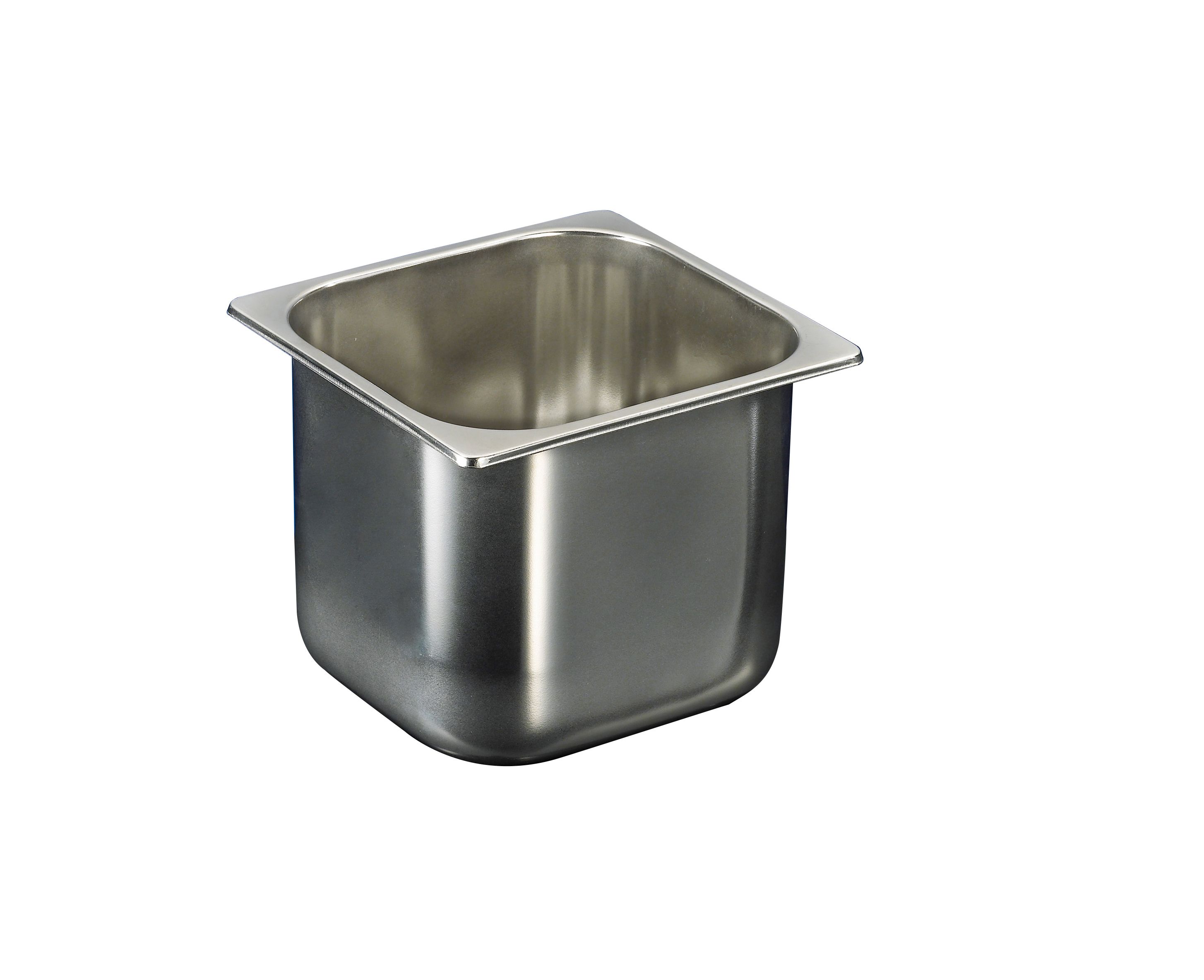 Eisbehälter, Edelstahl, 5,8 L, B 210 mm x T 200 mm x H 200 mm