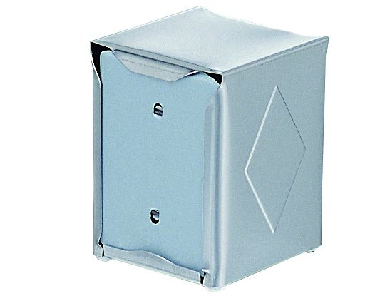 Serviettenspender/Tischspender, Edelstahl, B 980 mm x T 100 mm x H 130 mm