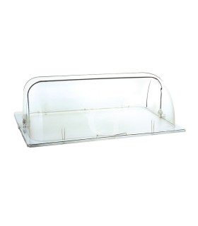 Rolltop-Deckel GN 1/1, rechteckig, Polycarbonat