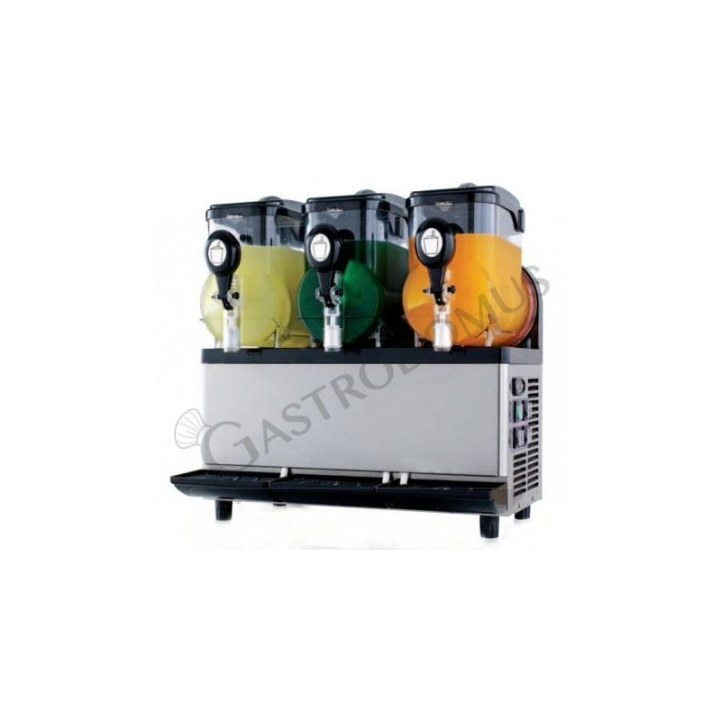 Ice-Slush-Maschine, Sorbets und Granitas, 3 Behälter (je 5 L), 700 W