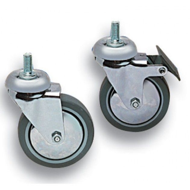 Rollen mit Bremse für Servierwagen