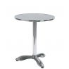 Outdoor-Tisch, rund, Aluminium und Edelstahl, Ø 600 mm