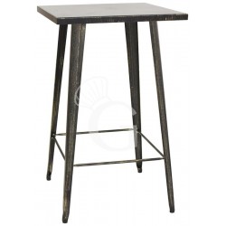 Indoor - Metalltisch, lackiert, B 800 mm x T 800 mm x H 740 mm