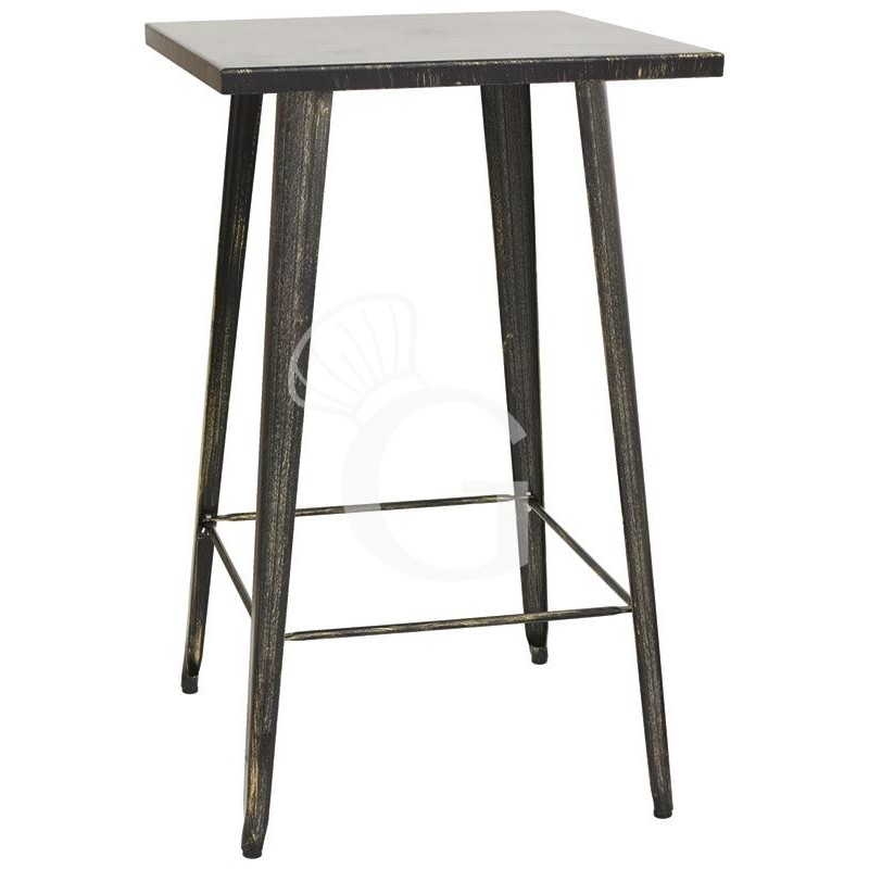 Indoor - Metalltisch, lackiert, B 800 mm x T 800 mm x H 740 mm Indoor - Metalltisch, lackiert, B 800 mm x T 800 mm x H 740 mm