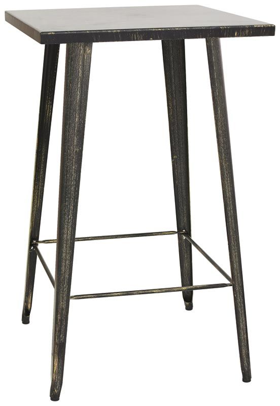 Indoor - Metalltisch, lackiert, B 800 mm x T 800 mm x H 740 mm