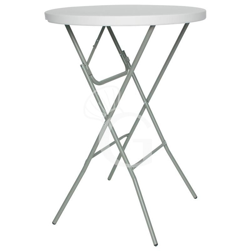 Indoor - Tisch, lackiertes Metallgestell, Tischplatte aus Polyethylen, Ø 800 mm Indoor - Tisch, lackiertes Metallgestell, Tischplatte aus Polyethylen, Ø 800 mm