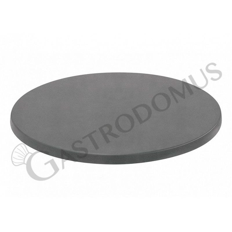 Tischplatte, anthrazit, rund, für den Außenbereich, Ø 600 mm
