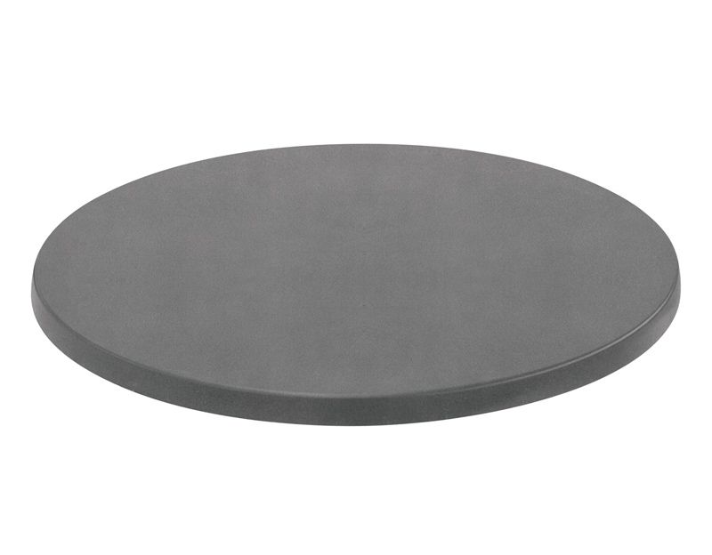 Tischplatte, anthrazit, rund, für den Außenbereich, Ø 600 mm