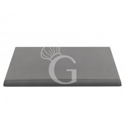Tischplatte, anthrazit, quadratisch, für den Außenbereich, 600 x 600 mm