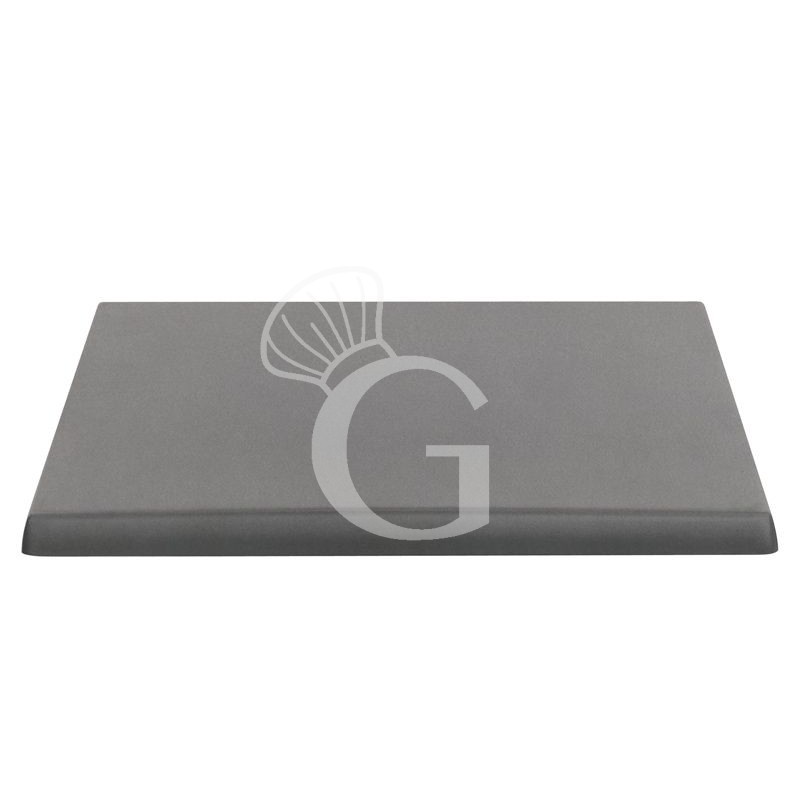 Tischplatte, anthrazit, quadratisch, für den Außenbereich, 600 x 600 mm Tischplatte, anthrazit, quadratisch, für den Außenbereich, 600 x 600 mm