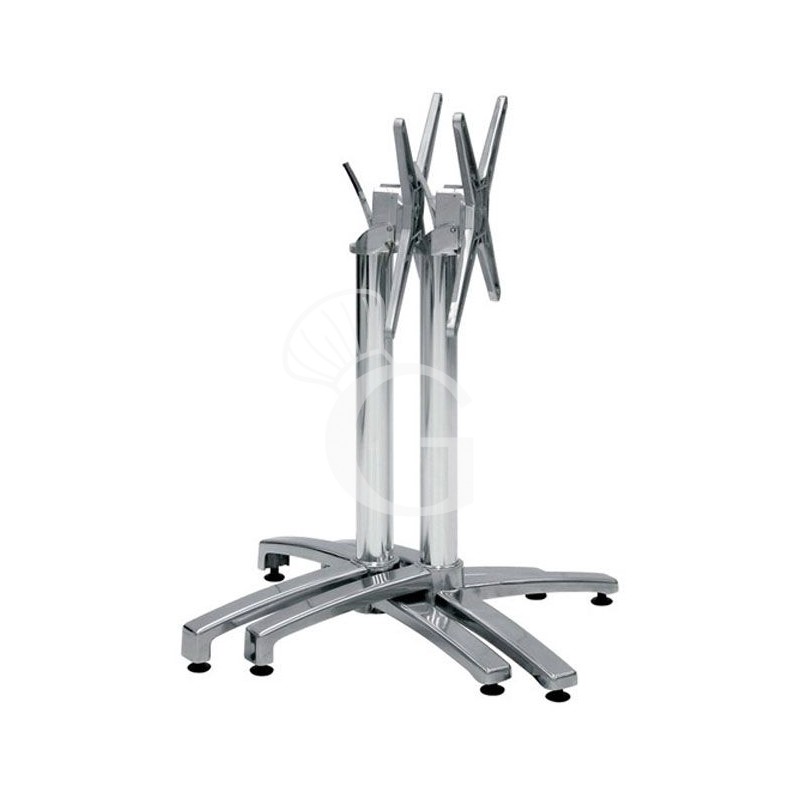 Klappbares Tischgestell, Aluminium, H 720 mm