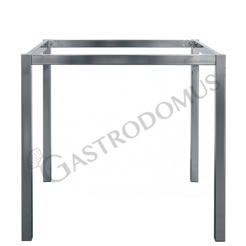 Tischgestell, lackiertes Metall, B 800 mm x T 800 mm x H 725 mm